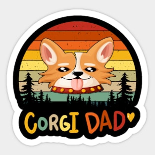 Corgi Dad  (45) Sticker